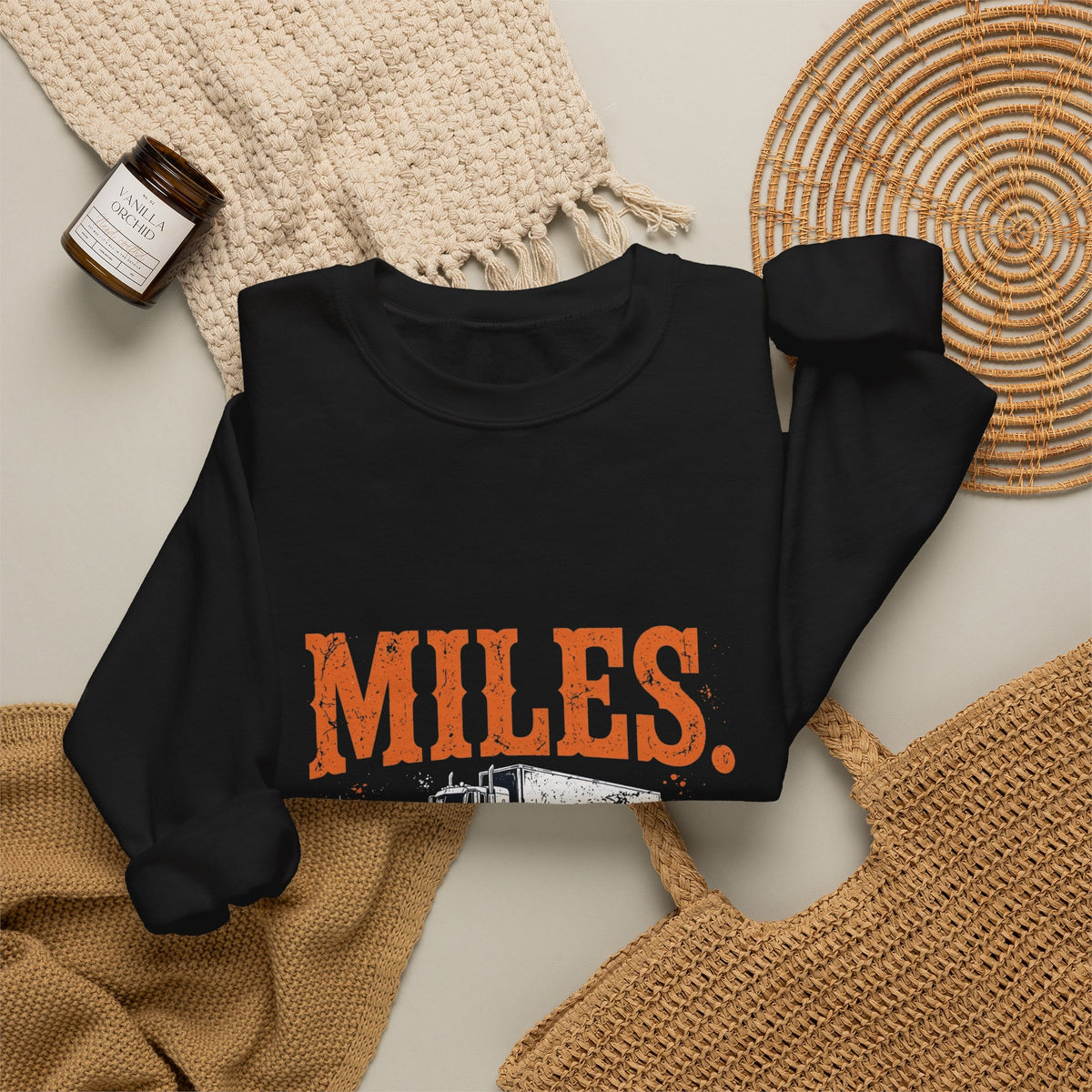 Miles Diesel Freedom Trucker Sweatshirt