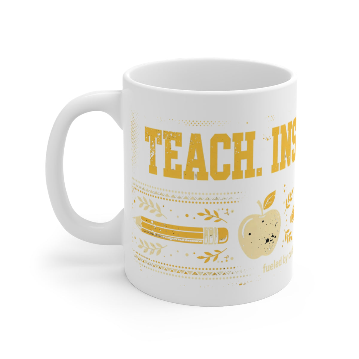 Teach Inspire Repeat Teacher Coffee Mug