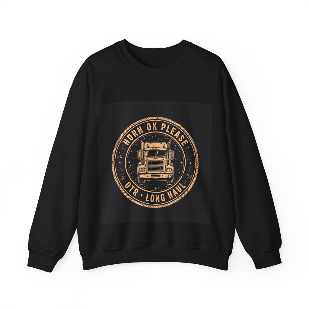 Shift & Soul - Horn OK Please - OTR Long Haul Sweatshirt