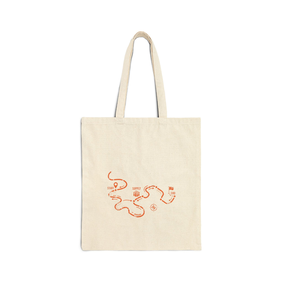 Road Warrior Trucker Canvas Tote Bag