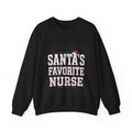 Shift & Soul - Santa's Favorite Nurse Sweatshirt