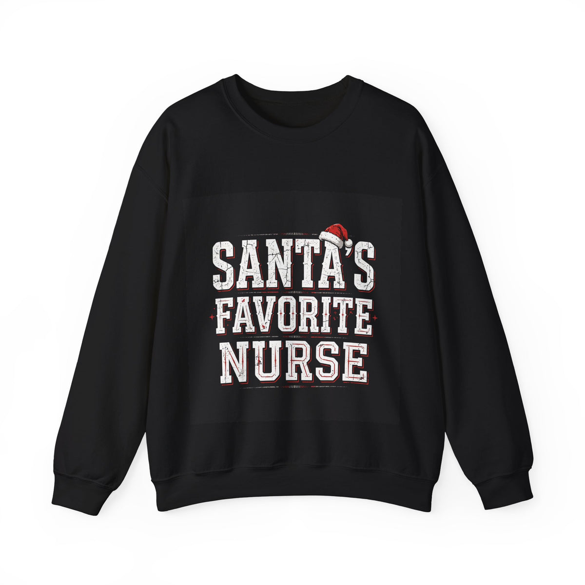 Shift & Soul - Santa's Favorite Nurse Sweatshirt
