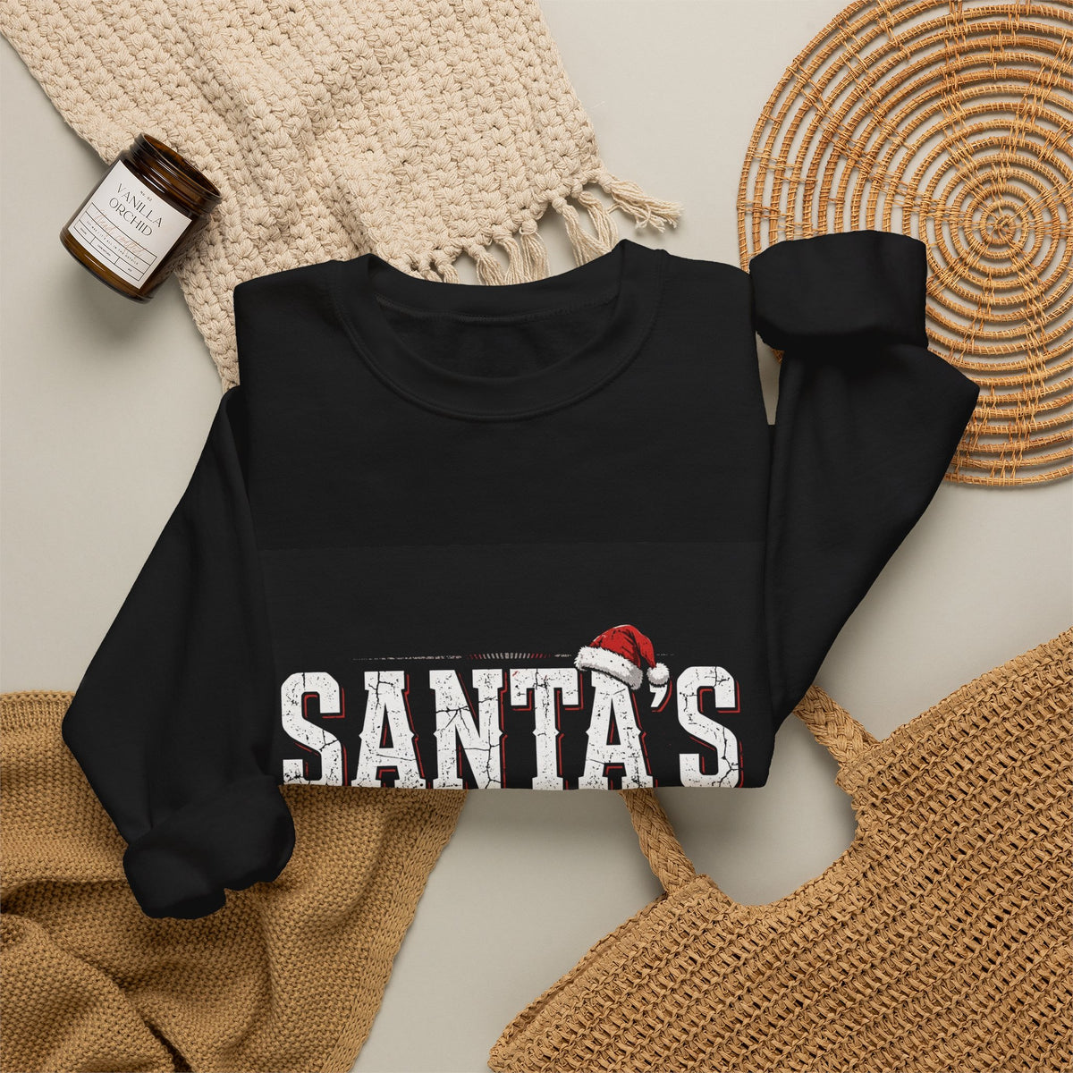 Shift & Soul - Santa's Favorite Nurse Sweatshirt