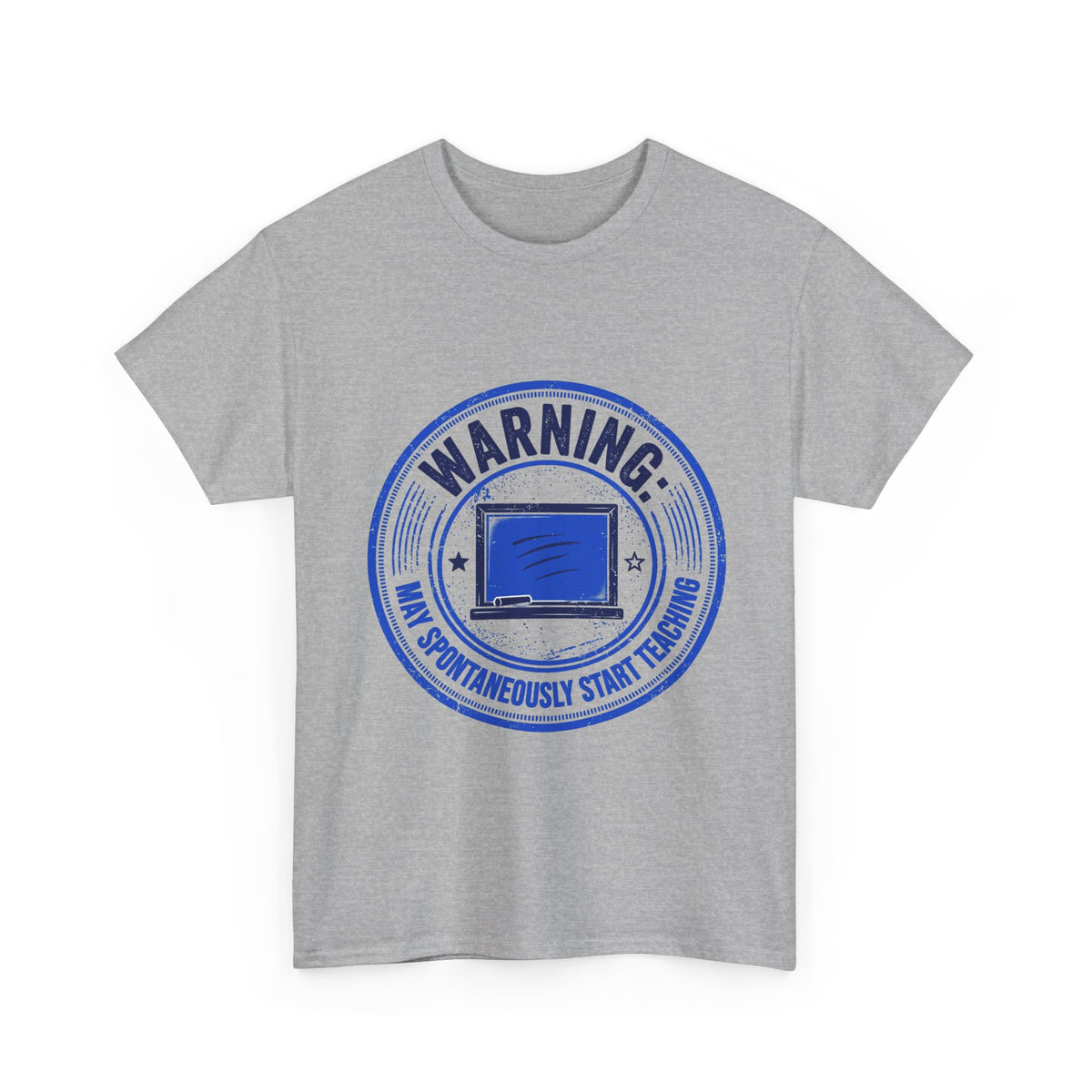 Funny Teacher Warning T-Shirt - Light Colors