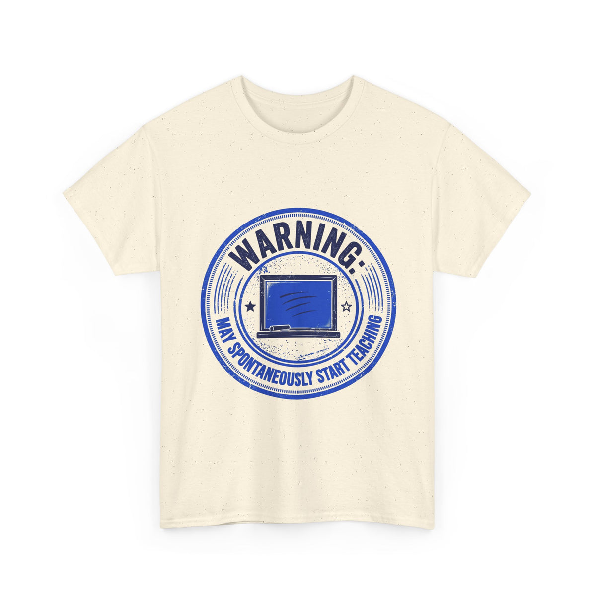 Funny Teacher Warning T-Shirt - Light Colors