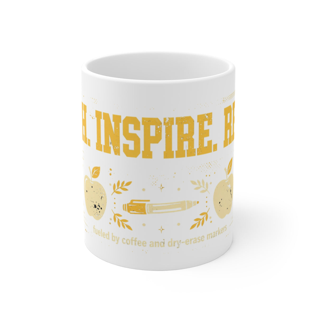 Teach Inspire Repeat Teacher Coffee Mug